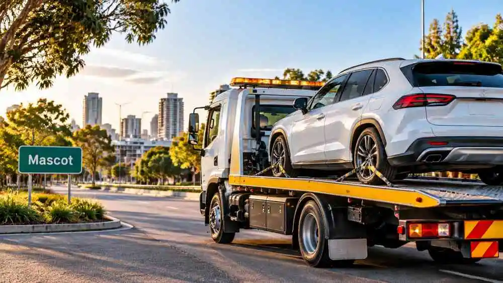 car towing Mascot